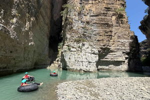 Çorovoda:Osumi Canyon With River Tubing & Cliff Jumping