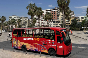 Byomvisning i Durres – sightseeing-busstur