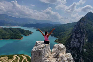 Desde Durres: Excursión al atardecer Lago Bovilla y Montaña Gamti
