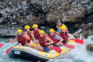 Desde Saranda: baños termales de Benja y rafting opcional en el Vjosa