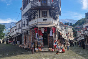 From Sarande: Gjirokaster, Blue Eye & Monastery Tour