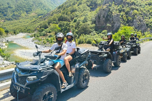 From Shkoder : 3-hours ATV tour