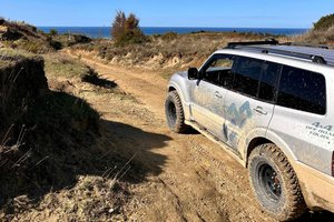 From Tirana/Durres: Rodon Cape 4x4 Tour & Duka Winery Visit