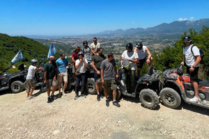 Da Tirana: Petrel in quad - Zipline e poligono di tiro