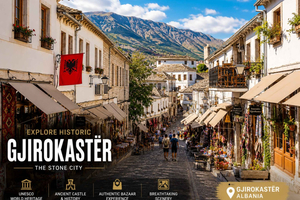 Gjirokaster e Blue Eye – Excursão Particular de um Dia saindo de Saranda