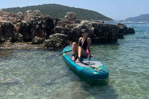 Ksamil: Stand Up Paddleboard Rental with Safety Briefing