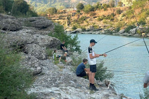 Përmet: battuta di pesca sul fiume Vjosa con un pescatore del posto