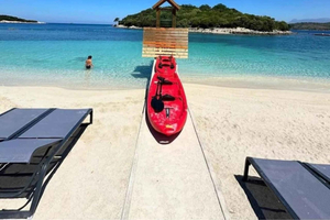 Tour privato a Blue Eye, Saranda e Ksamil con tour in barca