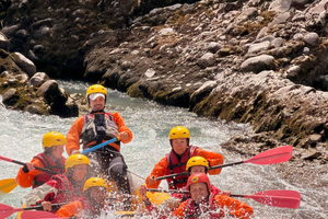 Privates Rafting auf dem Fluss Vjosa mit flexibler Startzeit