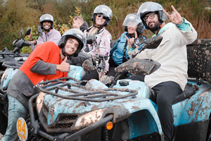 Saranda : 1 quad 450/500cc 4x4. Différentes options disponibles