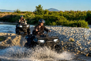 Saranda : safari en quad, traversée de rivière et tunnels de la guerre froide