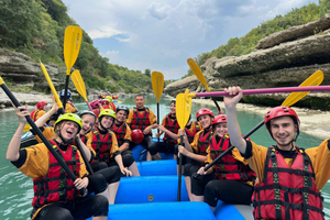 Sarande/Ksamil: Firehjulstrekkstur i Permet, rafting og termiske bad