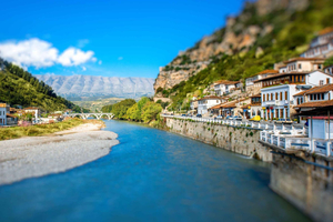 Tirana/Durres/Golem: Berat Unesco City, Castle & Mangalem