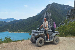 Tirana: Off-Road ATV Adventure to Bovilla Canyon & Viewpoint