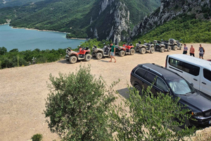 Tirana: Off-Road ATV Adventure to Bovilla Lake & Viewpoint