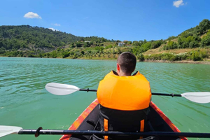 Tirana : kayak sur le lac de Shkodër et visite à pied en pleine nature