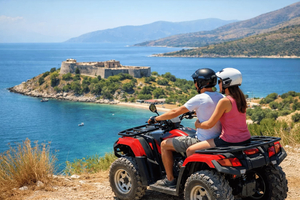 Touristic | Scenic quad bike tour of Himare with a stop at Porto Palermo