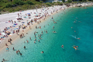 Vlore: Lancha rápida para a Ilha Sazan, Caverna Haxhi Ali e Karaburun