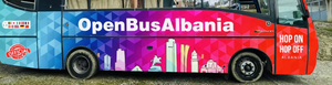 Hop On Hop Off Durrës - Open Bus Albania