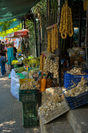 Saranda town market