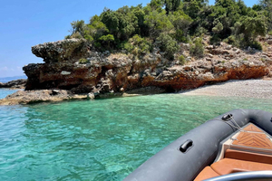 Vlorë: Sazan Island, Haxhi Ali Cave, and Karaburun Boat Tour