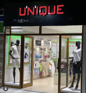 Unique fashion boutique