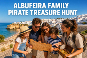 Albufeira: caccia al tesoro dei pirati per famiglie nella Città Vecchia