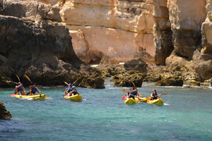 Albufeira Kayak Tour – Relaxing Trip with 2 Guides