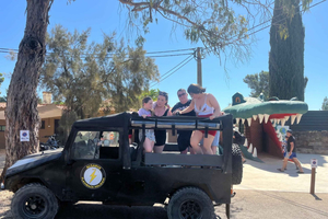 Albufeira Safari with entrance in Krazy World & Bone Chapel