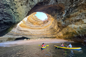 Benagil: Cave and Sea Caves Guided Kayak Tour