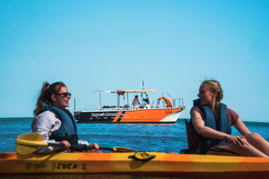 From Lagos: Ponta da Piedade Caves Kayak Tour from Catamaran