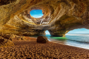 From Lisbon: Explore Algarve with Boat Tour to Benagil Caves