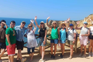 From Olhao: Benagil Hiking Cliffs 4 Treasure Experience