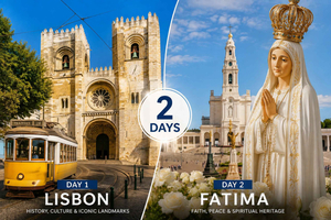 Lisboa og Fátima: 2-dagers kultur- og historieopplevelse