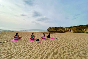 Morning Beach Yoga in Albufeira by el Sol Lifestyle