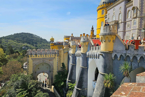 Sintra: rondleiding in kleine groep door Paleis van Pena en park