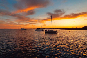 Tavira: Auringonlasku