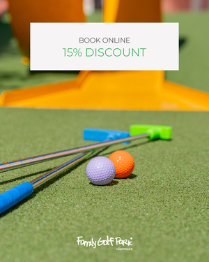 15% Discount at Family Golf Park - Buy Online!