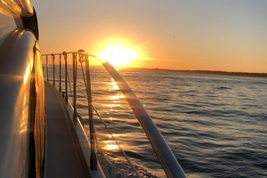 Luxury Sunset Yacht Charter from Vilamoura