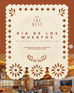Dia de los Muertos at The Nest, Conrad Algarve
