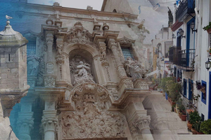Alicante: E-Bike & Walk, Old Town Santacruz, Basilica