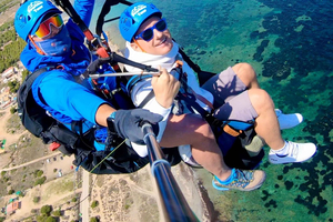 Alicante: Santa Pola, Benidorm Tandem-paragliding-kokemus