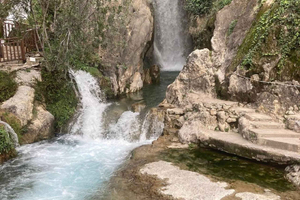Cascate di Algar: tour da Alicante con trasferimento privato e biglietto incluso