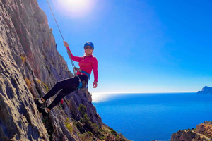 Bautismo de escalada en Calpe adultos y niños - Petfriendly