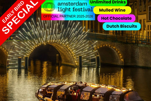 #1 Amsterdam Light Festival Cruise incl Drinks & Biscuits