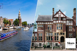 Ámsterdam: paseo en barco de 75 minutos por el canal y Moco Museum