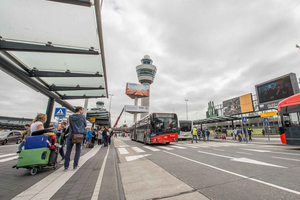 Direct Schiphol bus transfer to Haarlem City Center (return)