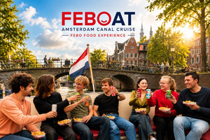 FEBOAT: Amsterdam Canal Cruise & FEBO Food Experience