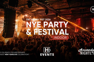Festa de Ano-Novo e Festival Indoor no Armazém H7 em Amsterdã