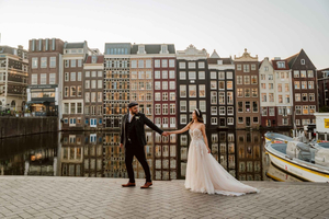 Amsterdam : Photoshoot professionnel sur les canaux